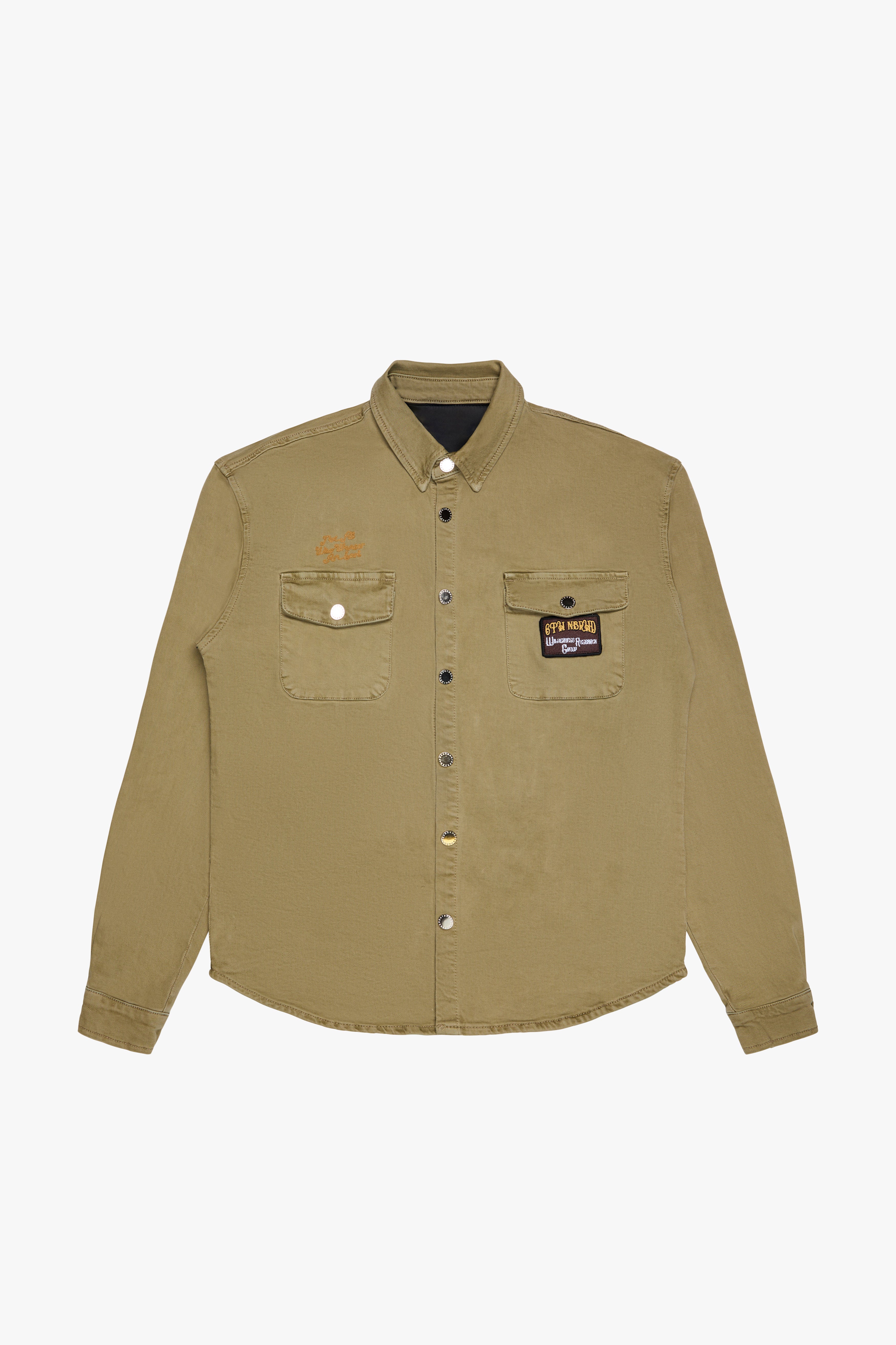 6thNBRHD BUTTON DOWN "SAFARI" KHAKI