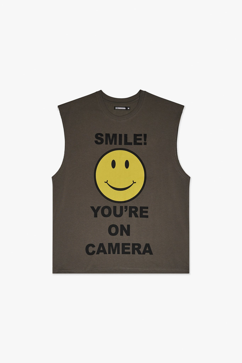 NOTICE SLEEVELESS TEE - GREY