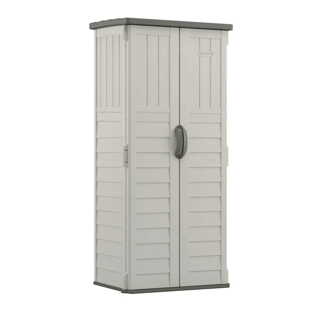 Suncast BMS1250 Resin,  Vertical Storage Shed, 22 Cubic feet Capacity