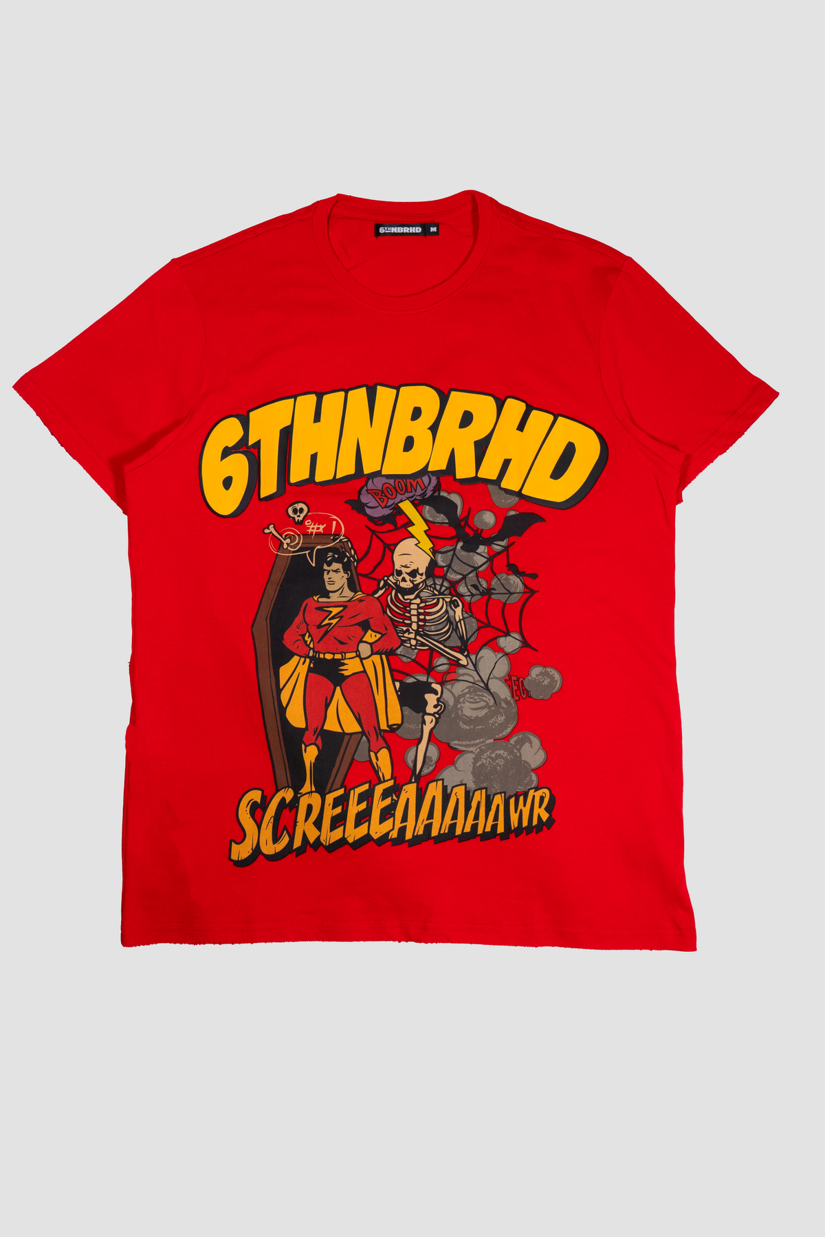 6thNBRHD TEE "HERO" RED