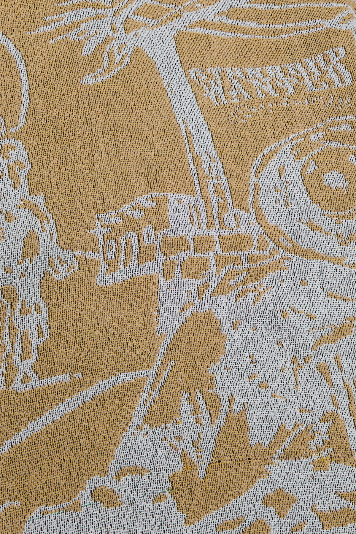 6thNBRHD TAPESTRY PULLOVER "TOWN" WHEAT