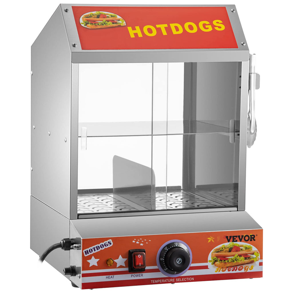 VEVOR Hot Dog Steamer 27L