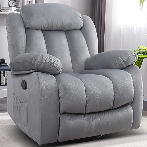 INZOY Recliner Vibration Vibrating Overstuffed