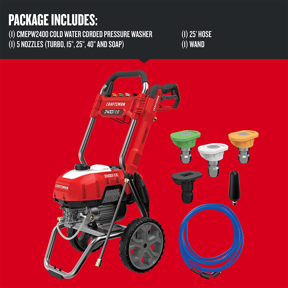CRAFTSMAN CMEPW2400 Electric Pressure Washer