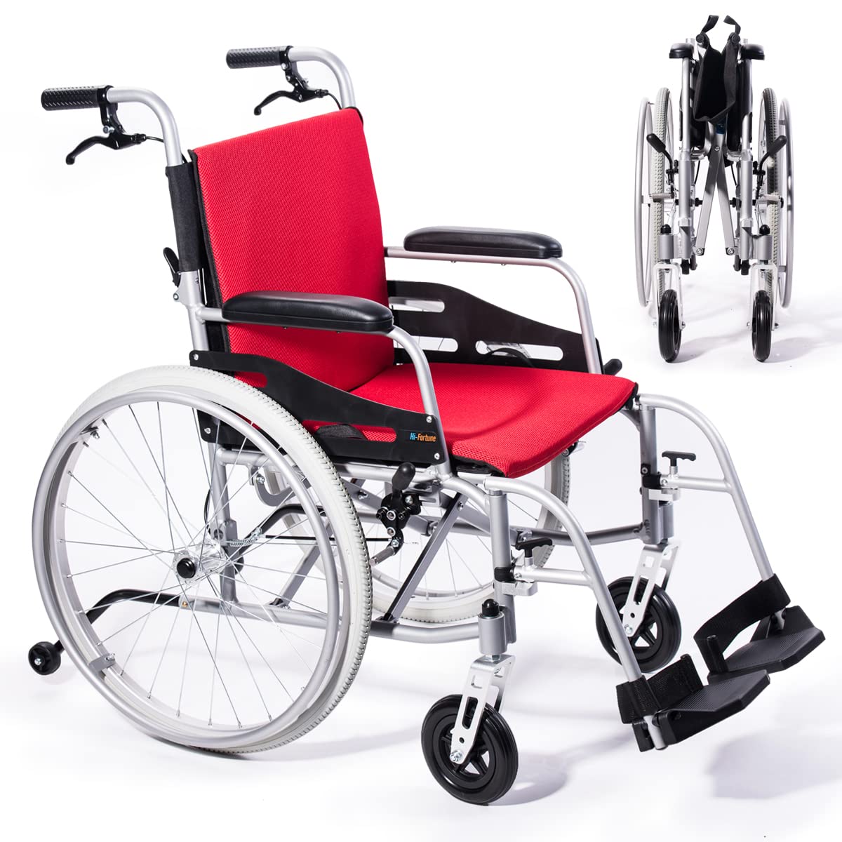 Hi Fortune Lightweight Wheelchair Armrests Magnesium