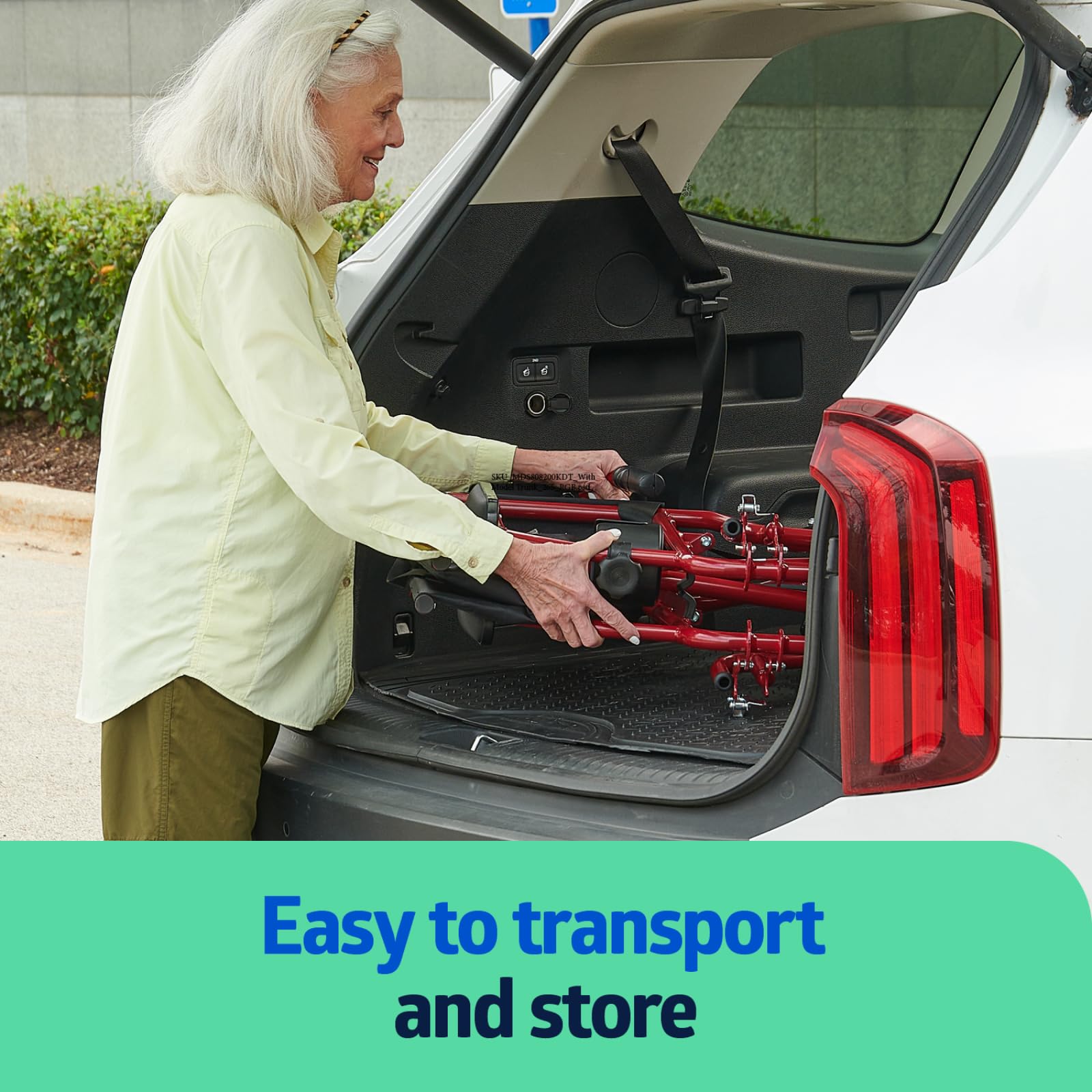 Medline Lightweight Transport Wheelchair Handbrakes