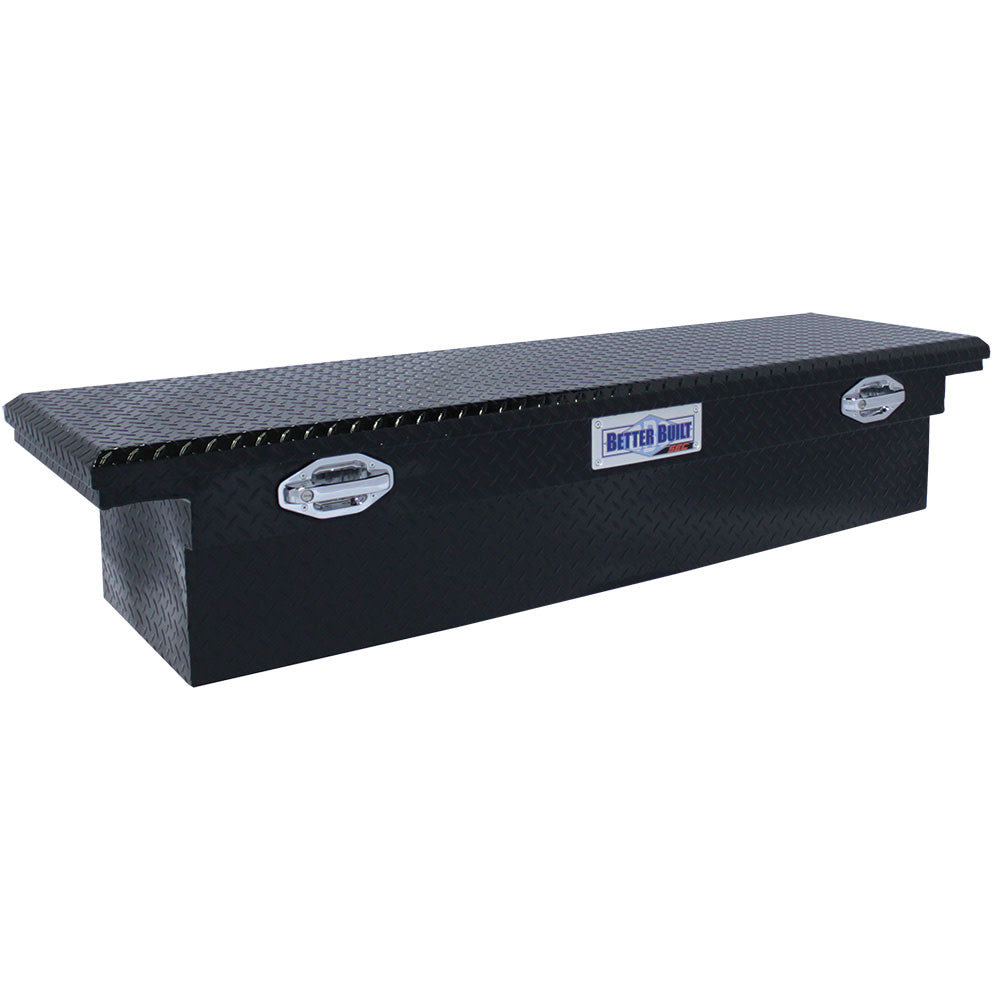 71 SEC Saddle Truck Tool Box, LOW PROFILE, GLOSS BLACK