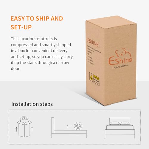 ESHINE Twin Adjustable Bed Mattress