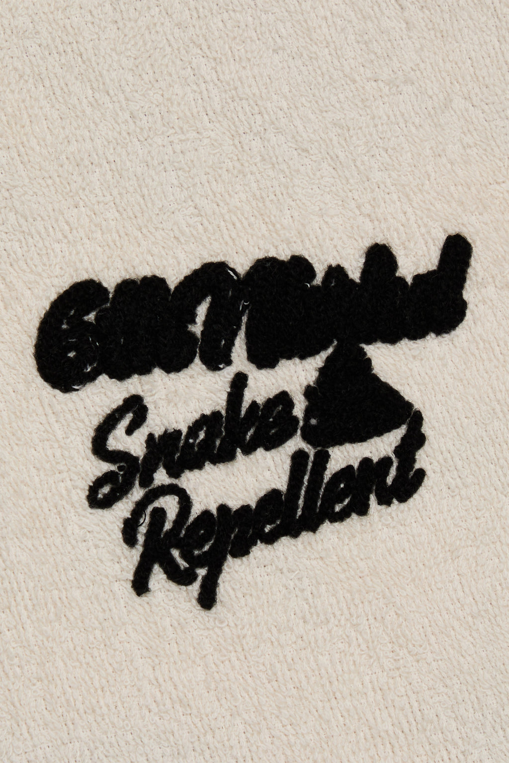 6thNBRHD WOVEN "DEAD SNAKES" CREAM