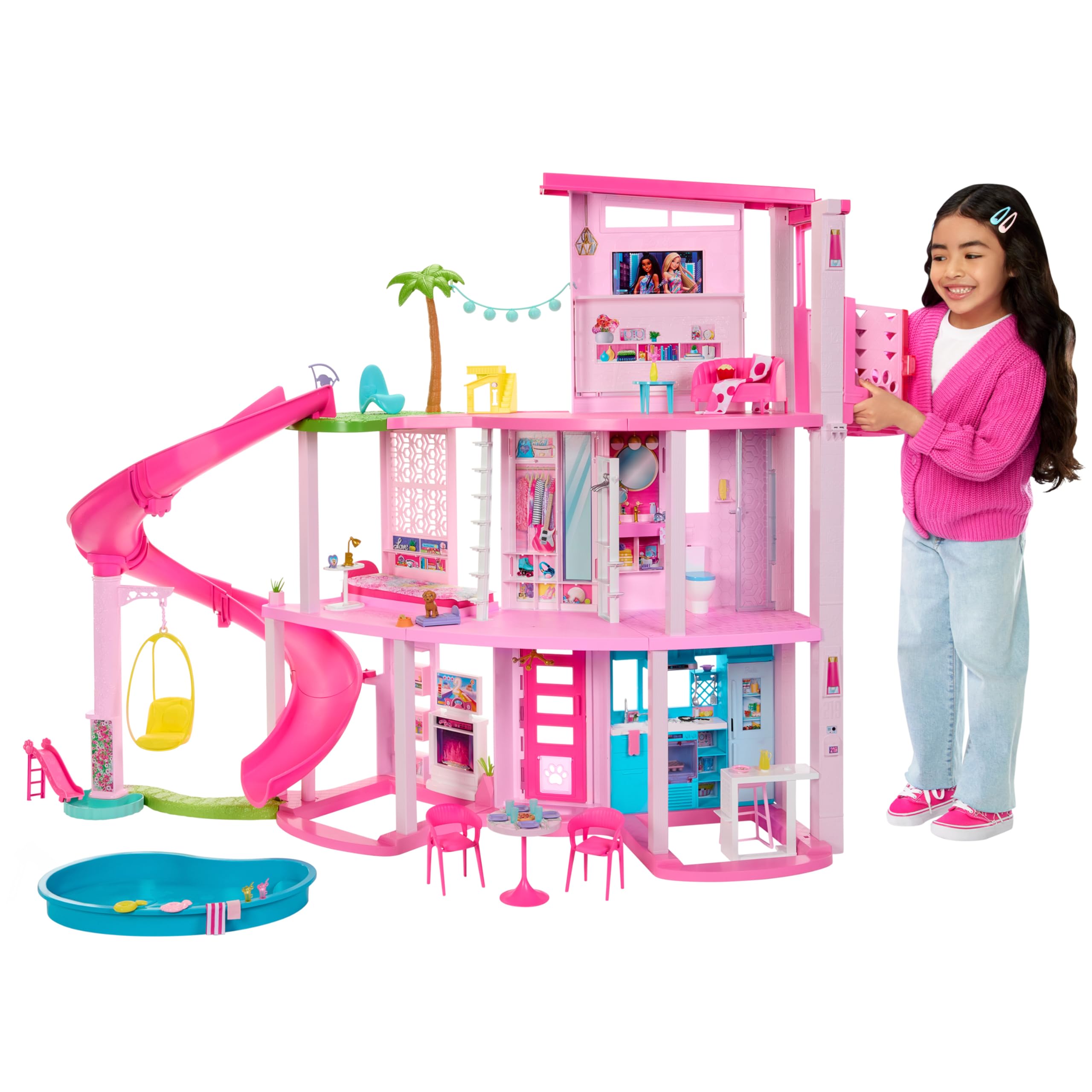 Barbie Dreamhouse 3 Story Playset Elevator