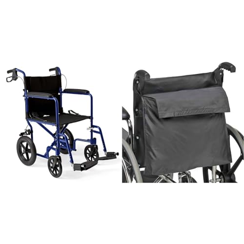 Medline Lightweight Transport Wheelchair Handbrakes