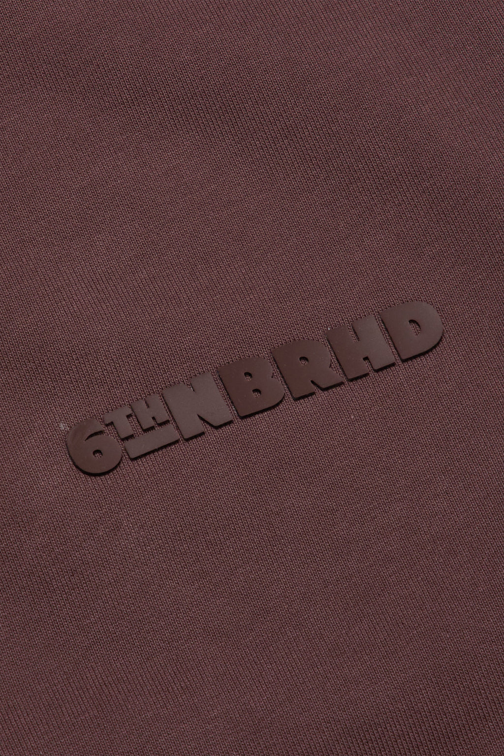 6thNBRHD CREWNECK "ESNTL 2.0" BROWN