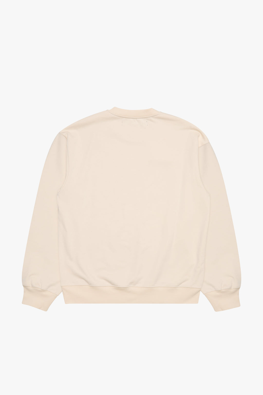 6thNBRHD CREWNECK "ESNTL 2.0" CREAM