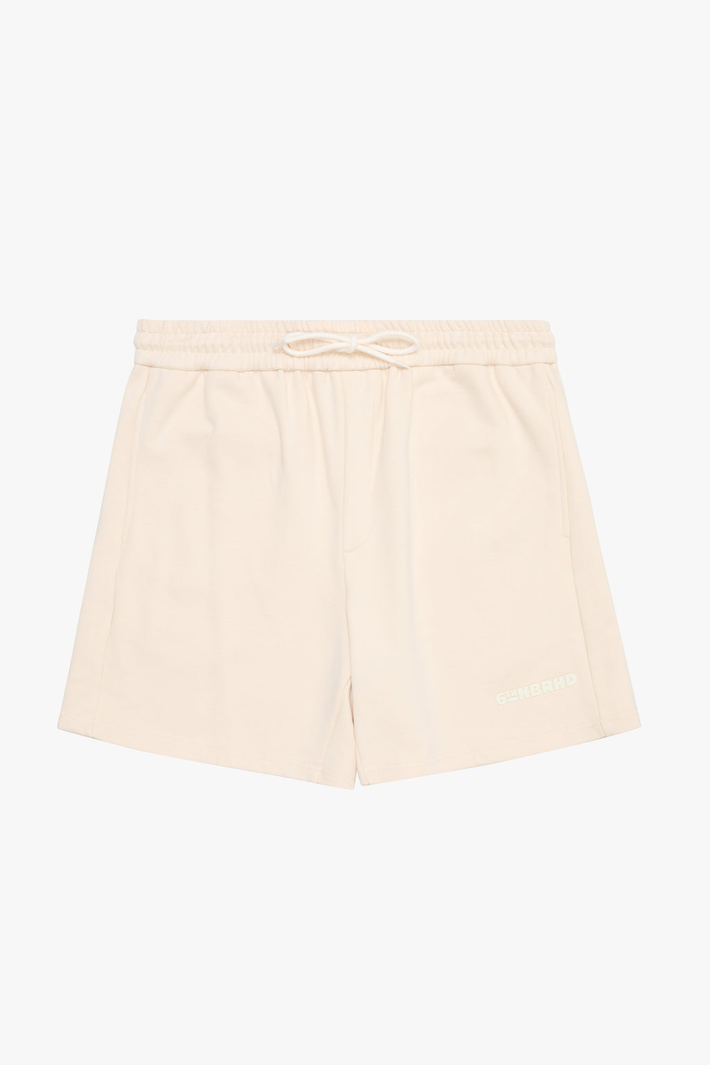 6thNBRHD SHORTS "ESNTL 2.0" CREAM