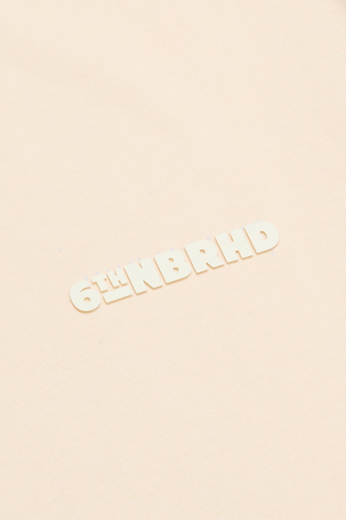 6thNBRHD TEE "ESNTL 2.0" CREAM
