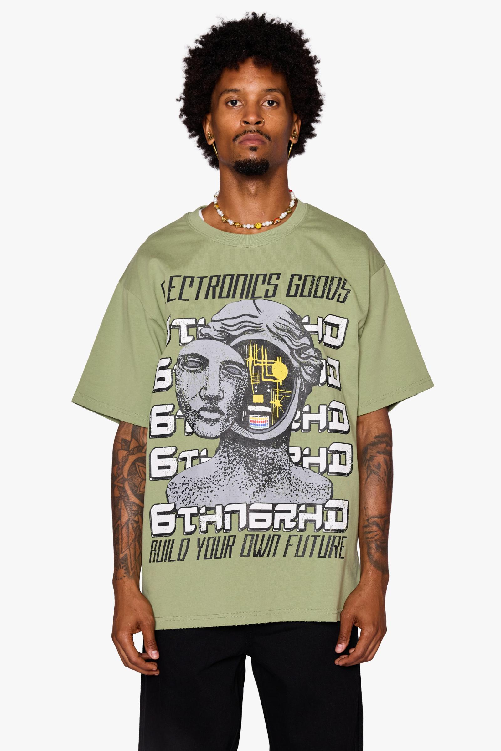 "BUILD YOUR FUTURE" TEE MINT