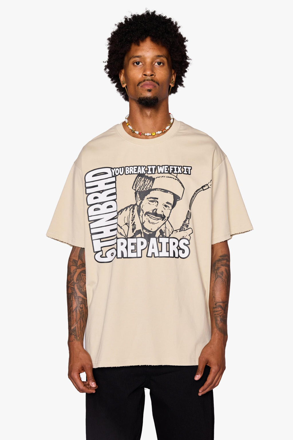 "HIGH OCTANE" TEE CREAM
