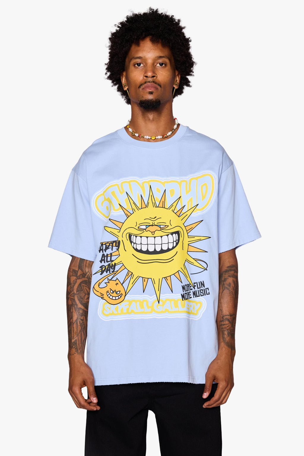 "SKYFALL" TEE SKY