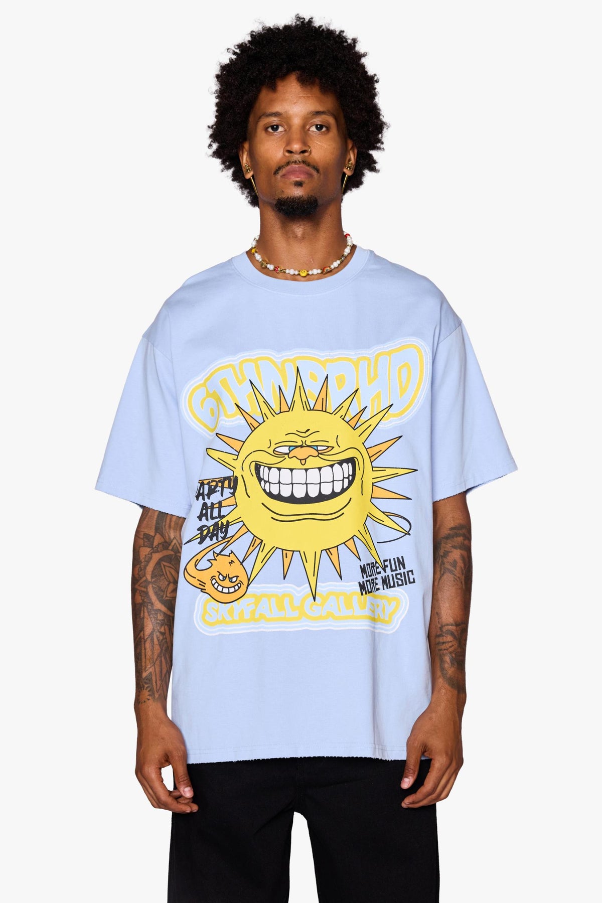 "SKYFALL" TEE SKY
