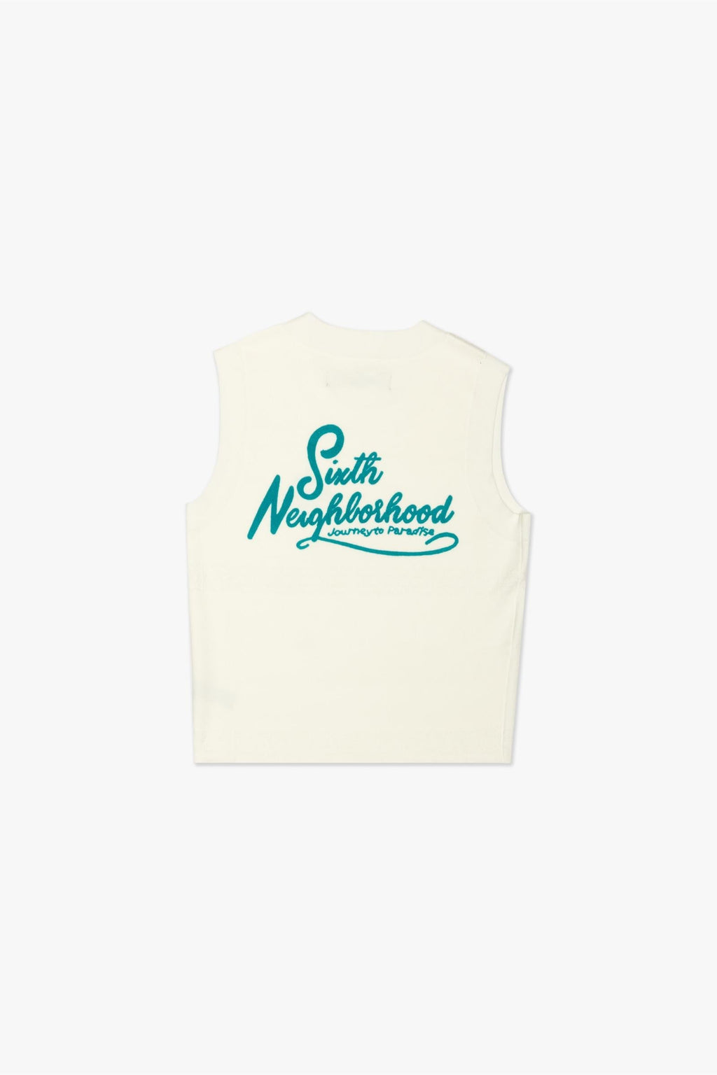"REEF" SLEEVELESS - CREAM