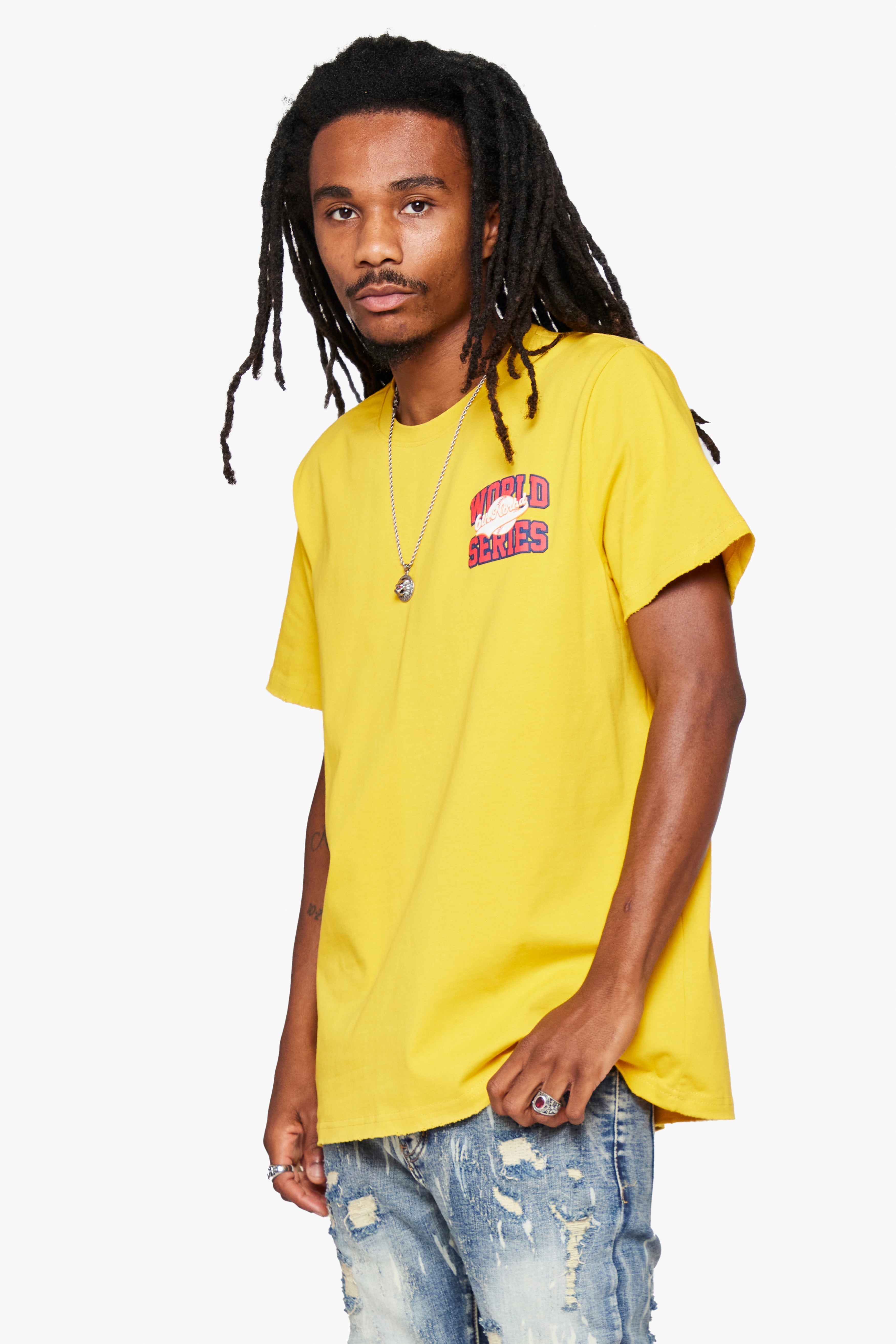 6thNBRHD TEE "HOMERUN" GOLD