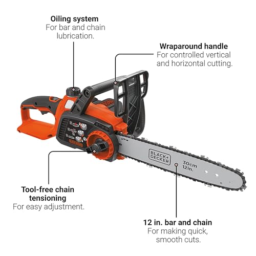 BLACK DECKER LCS1240 Cordless Chainsaw