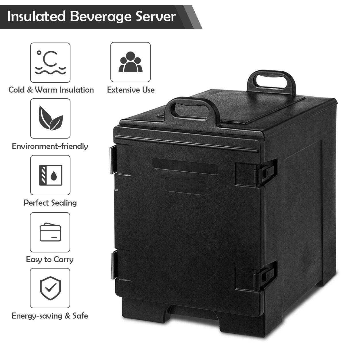 COSTWAY End Loading Insulated Food grade Restaurant