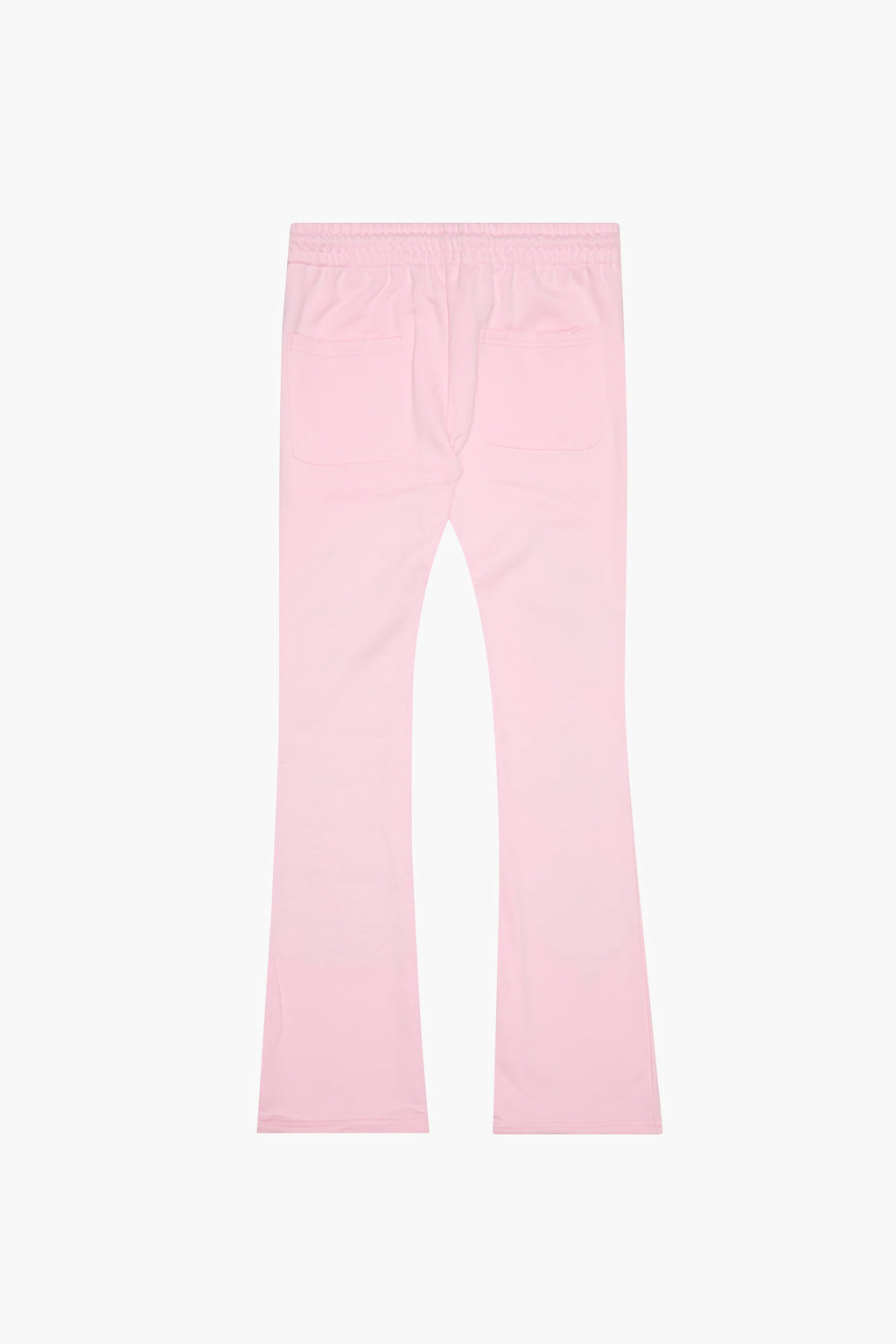 "BIG VISION" STACKED PANTS -PINK