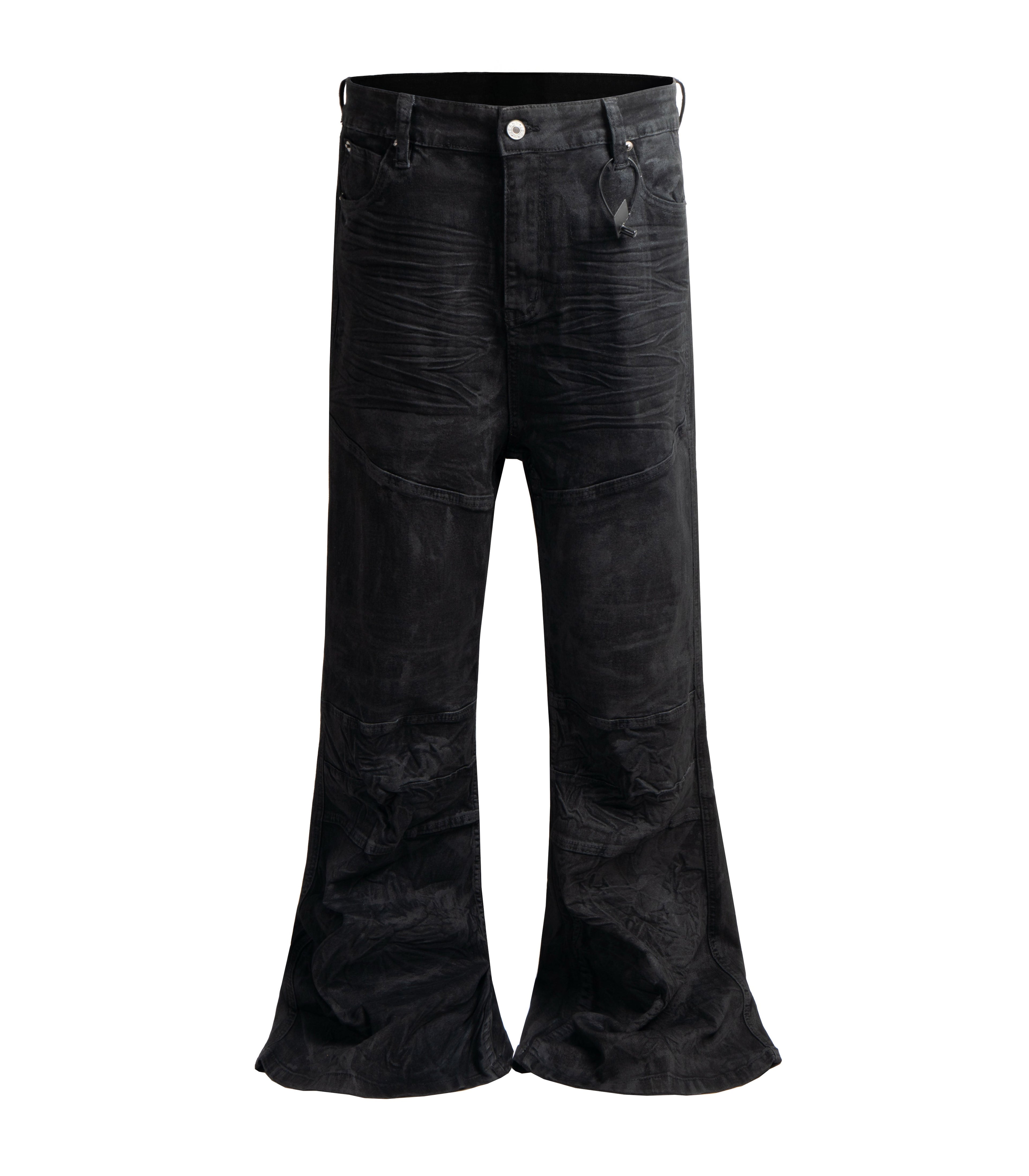 DOUBLE KNEE FLARE DENIM