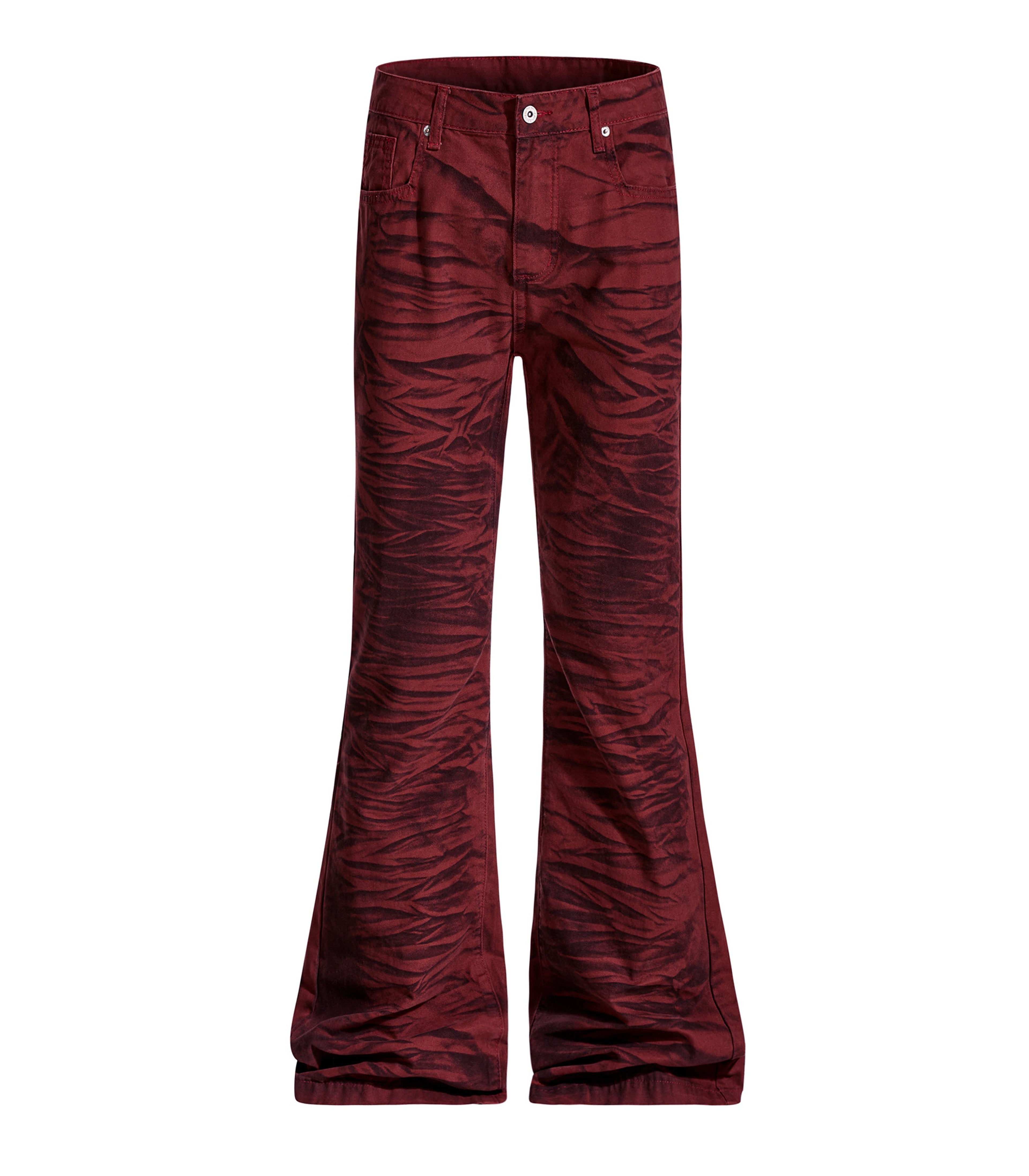 RED TIGER FLARE DENIM