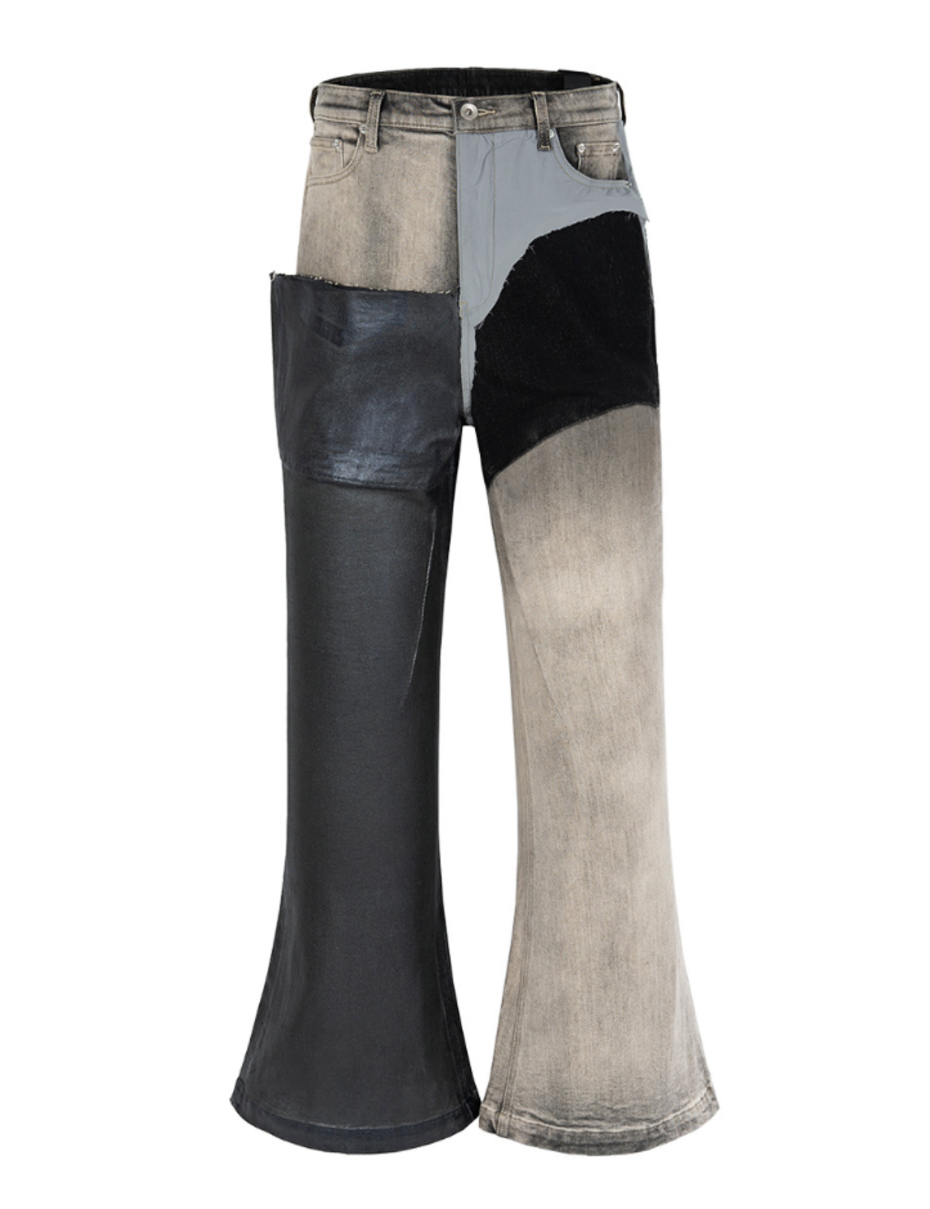 PATCHWORK FLARE DENIM (UNISEX)