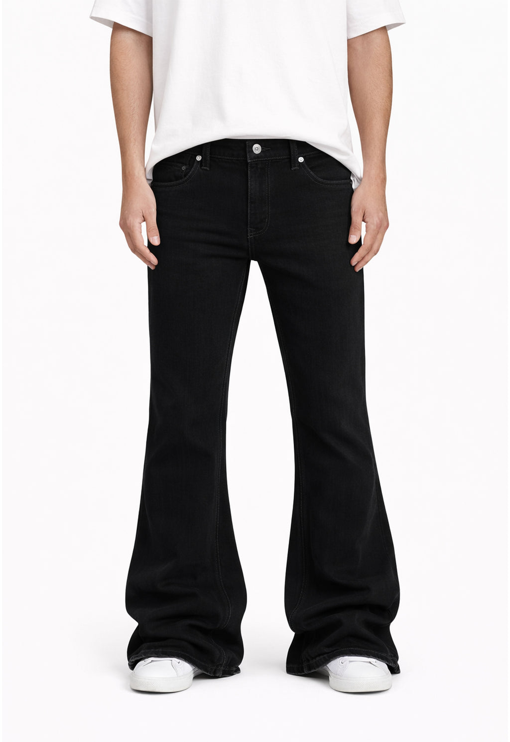 NOIR WIDEBOY FLARE DENIM