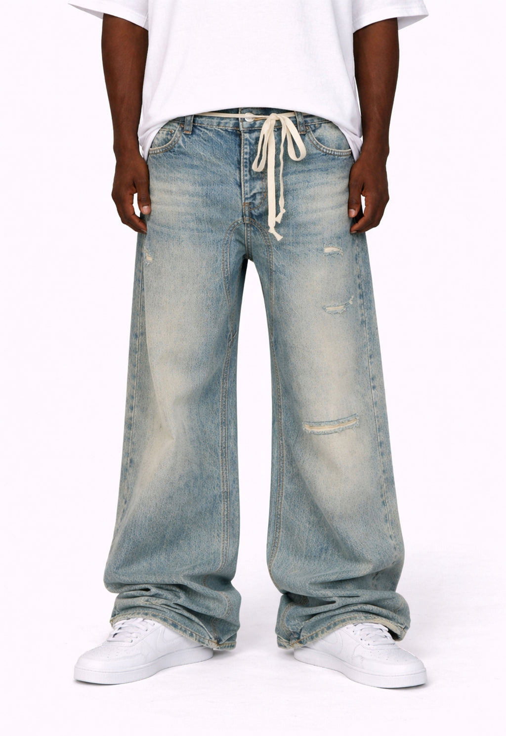 LACE DENIM