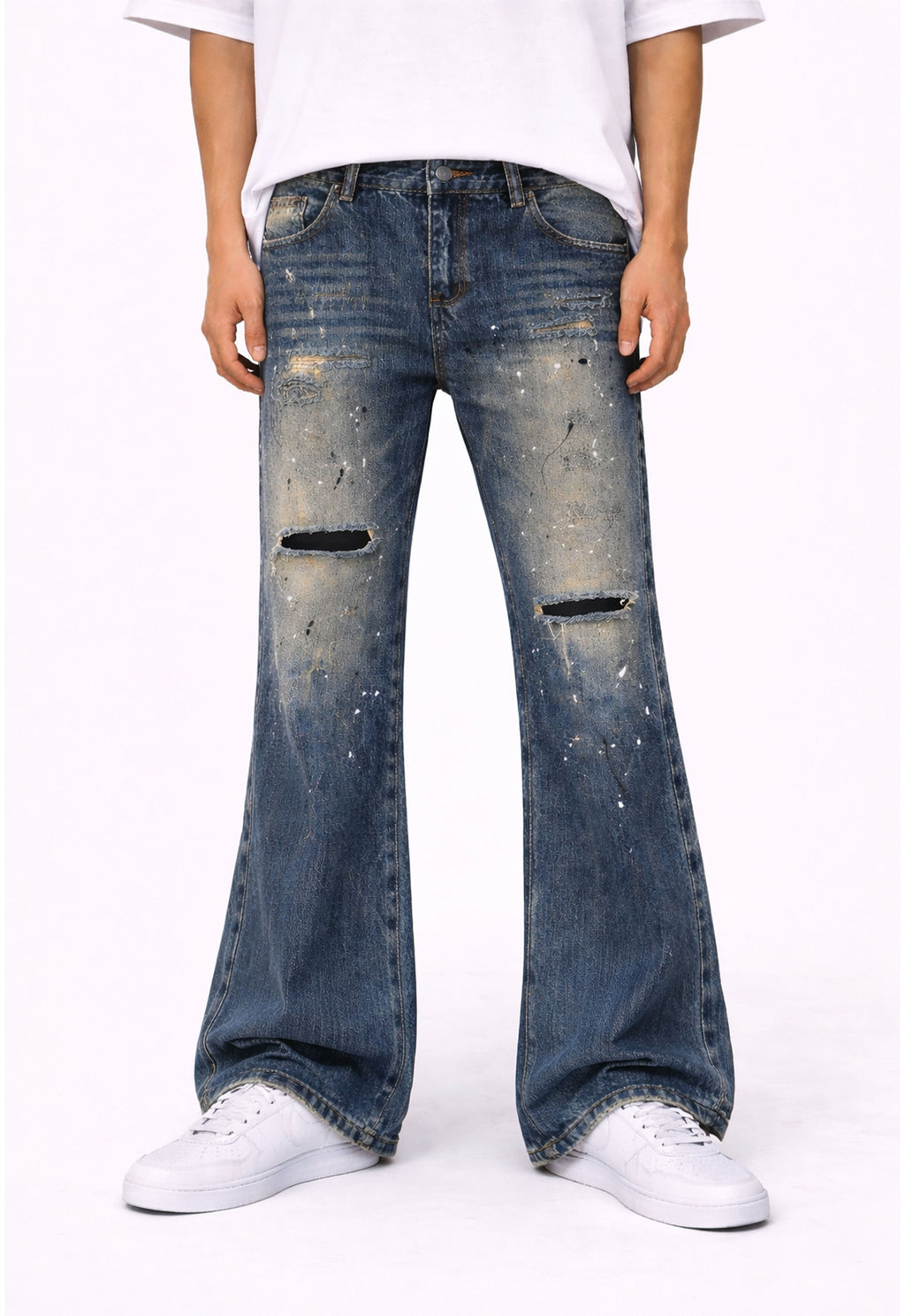 SUTURE PAINTER FLARE DENIM
