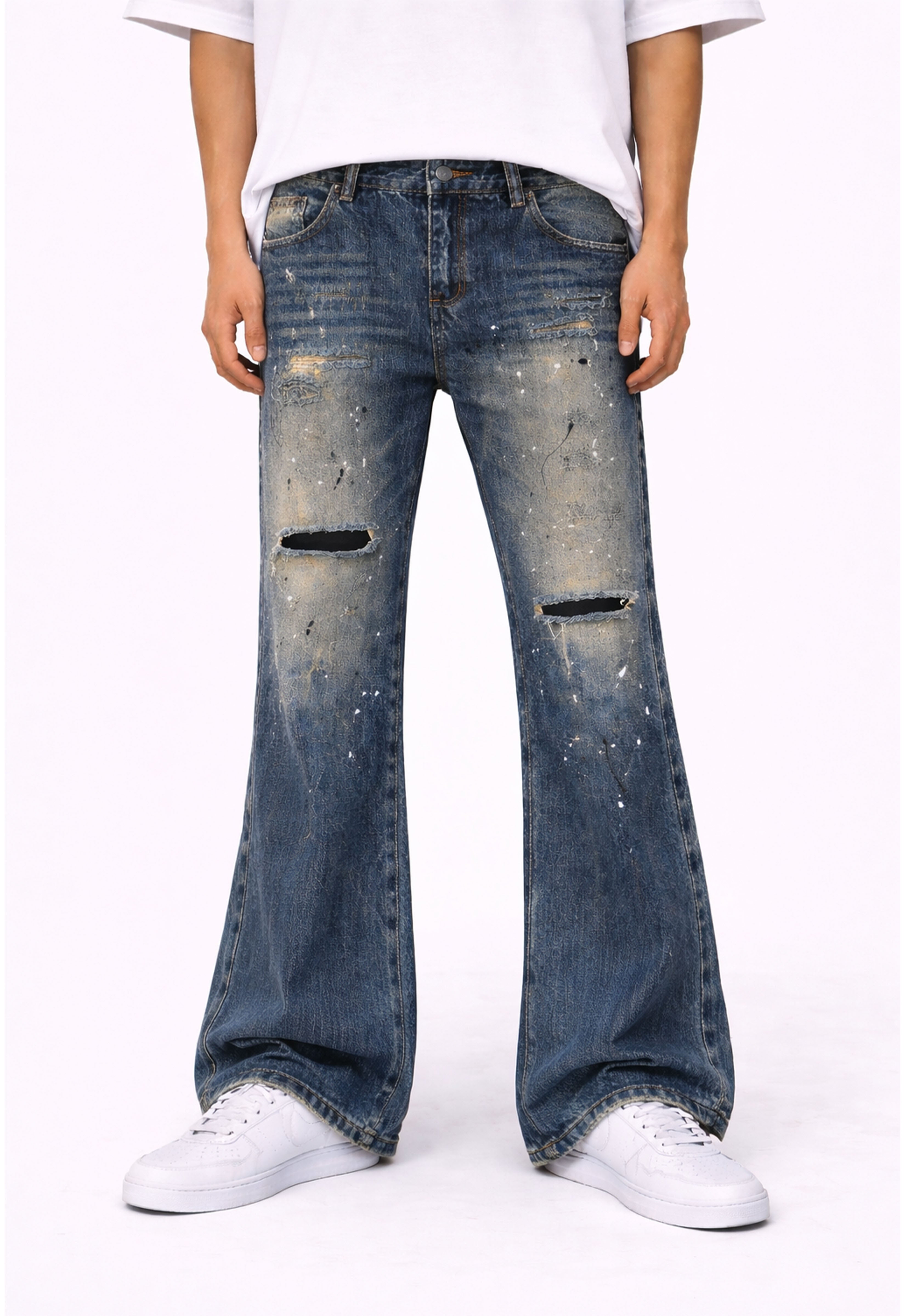 SUTURE PAINTER FLARE DENIM