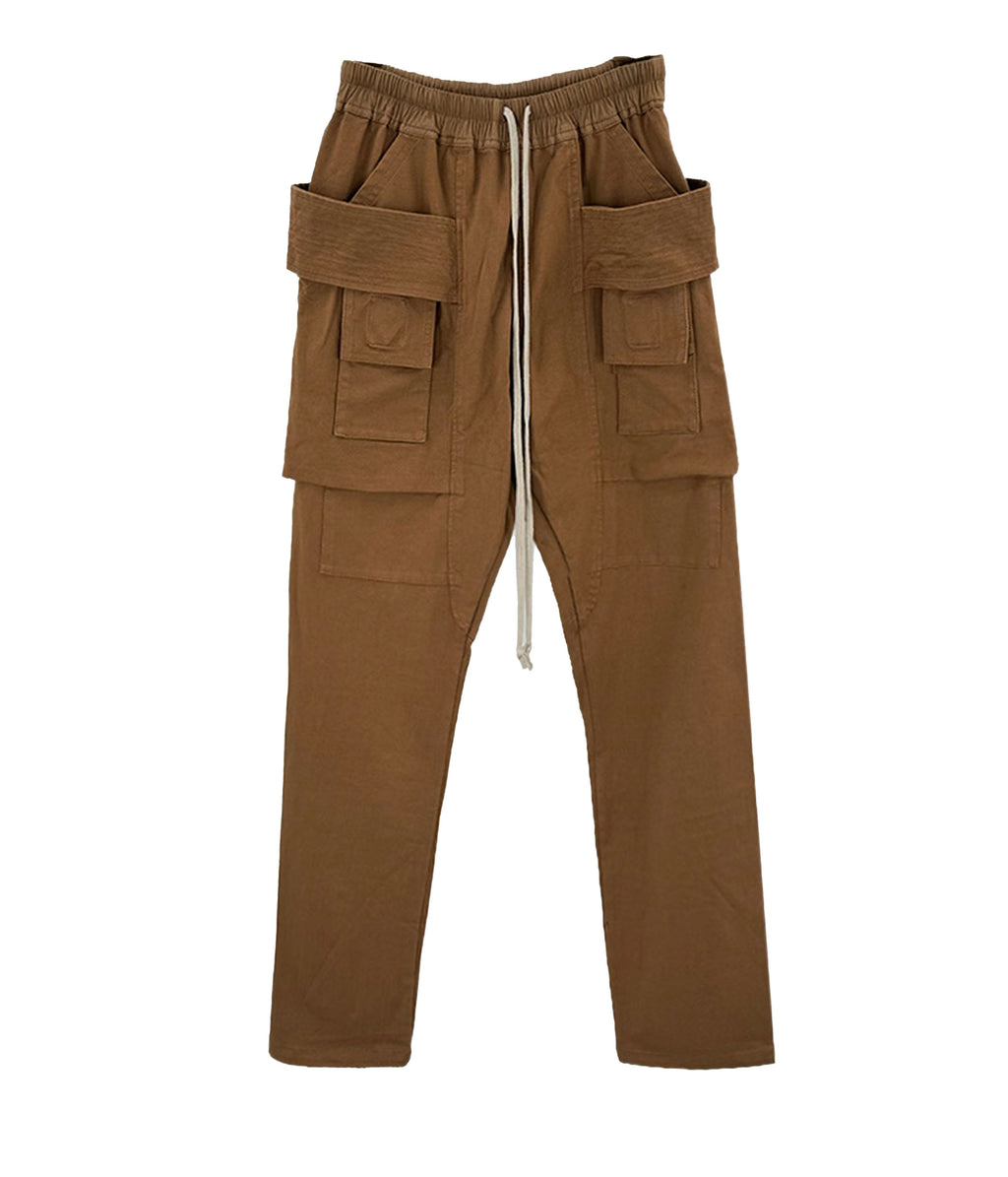 DESERT DROP-CROTCH DRAWSTRING CARGO PANTS