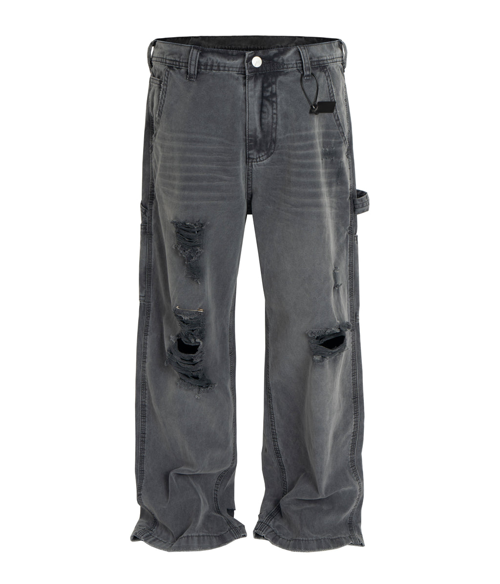 DISTRESSED CARGO DENIM