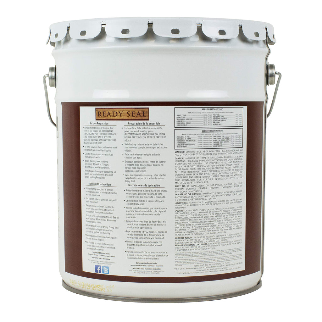 Ready Seal 512 5 Gallon Exterior