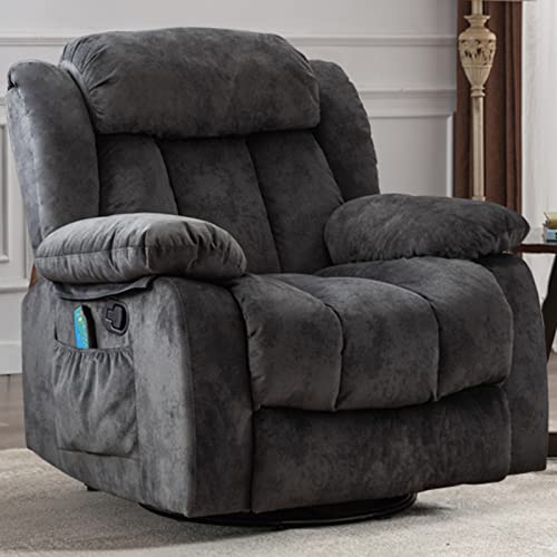 INZOY Recliner Vibration Vibrating Overstuffed