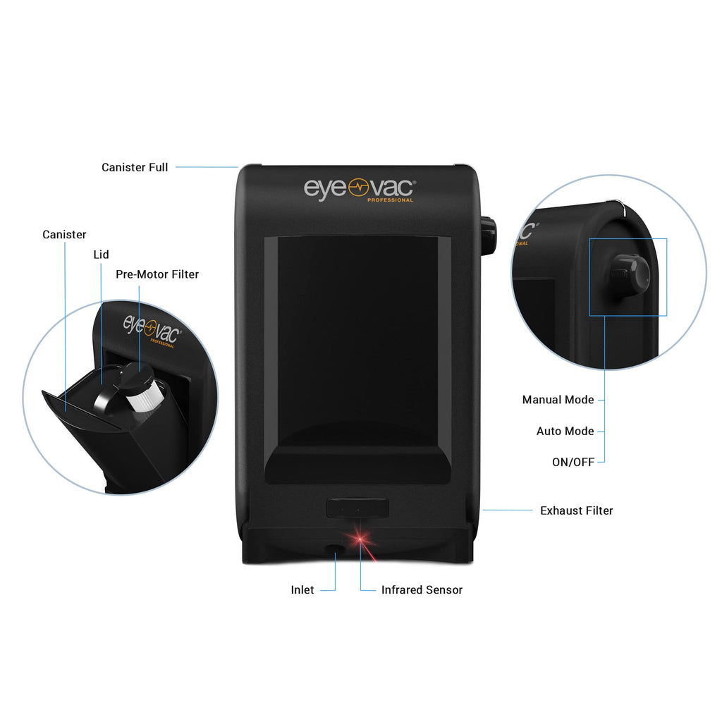 EyeVac PRO Touchless Vacuum Professional