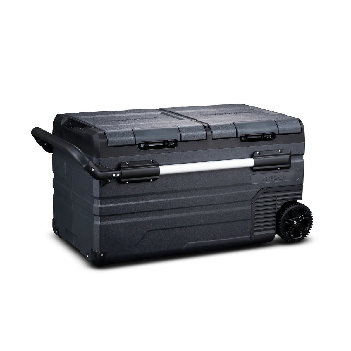 Newair 80 Qt. Portable 12v Electric Cooler with LG Compressor with Fridge and Freezer - NPR080GA00