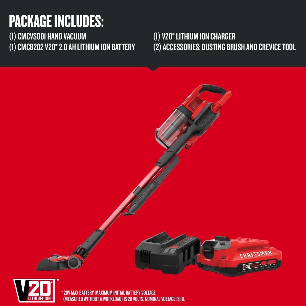 Craftsman CMCVS001D1 CRAFTSMAN Vacuum Red