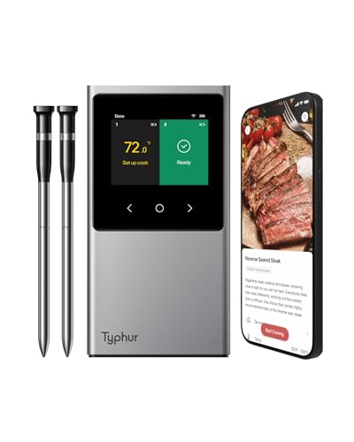 Typhur Wireless Thermometer Bluetooth Rotisserie