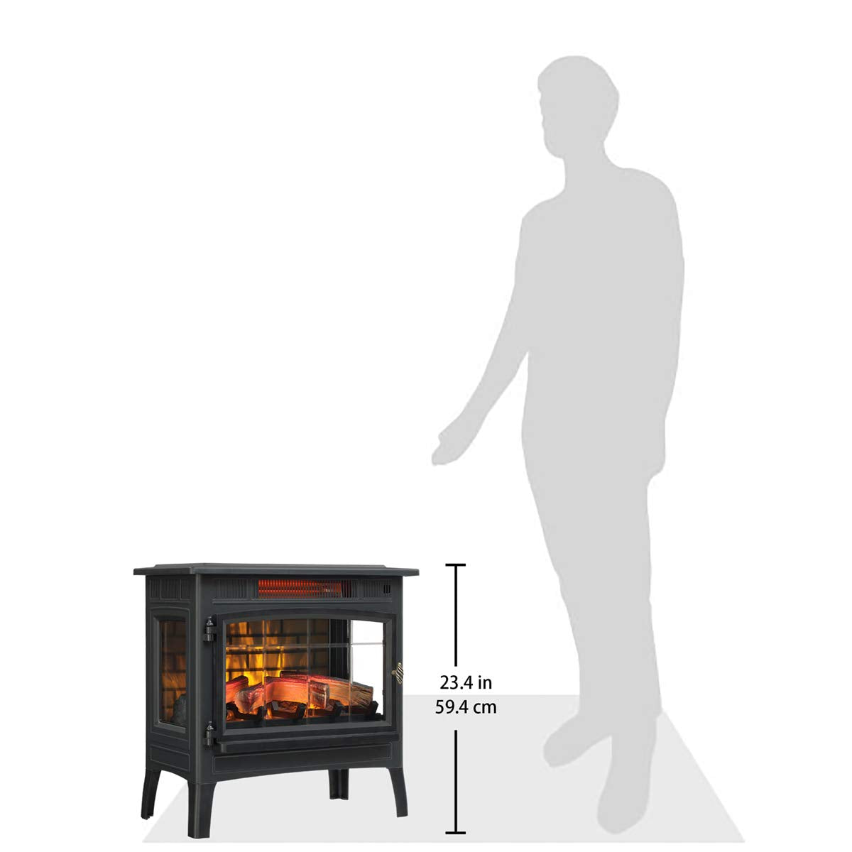 Duraflame Electric Infrared Quartz Fireplace