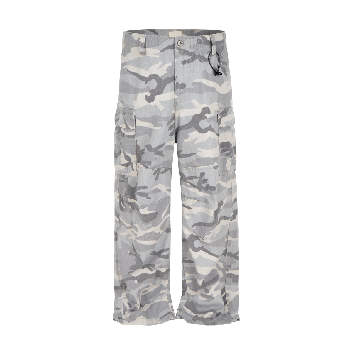 SNOW CAMO CARGO PANTS