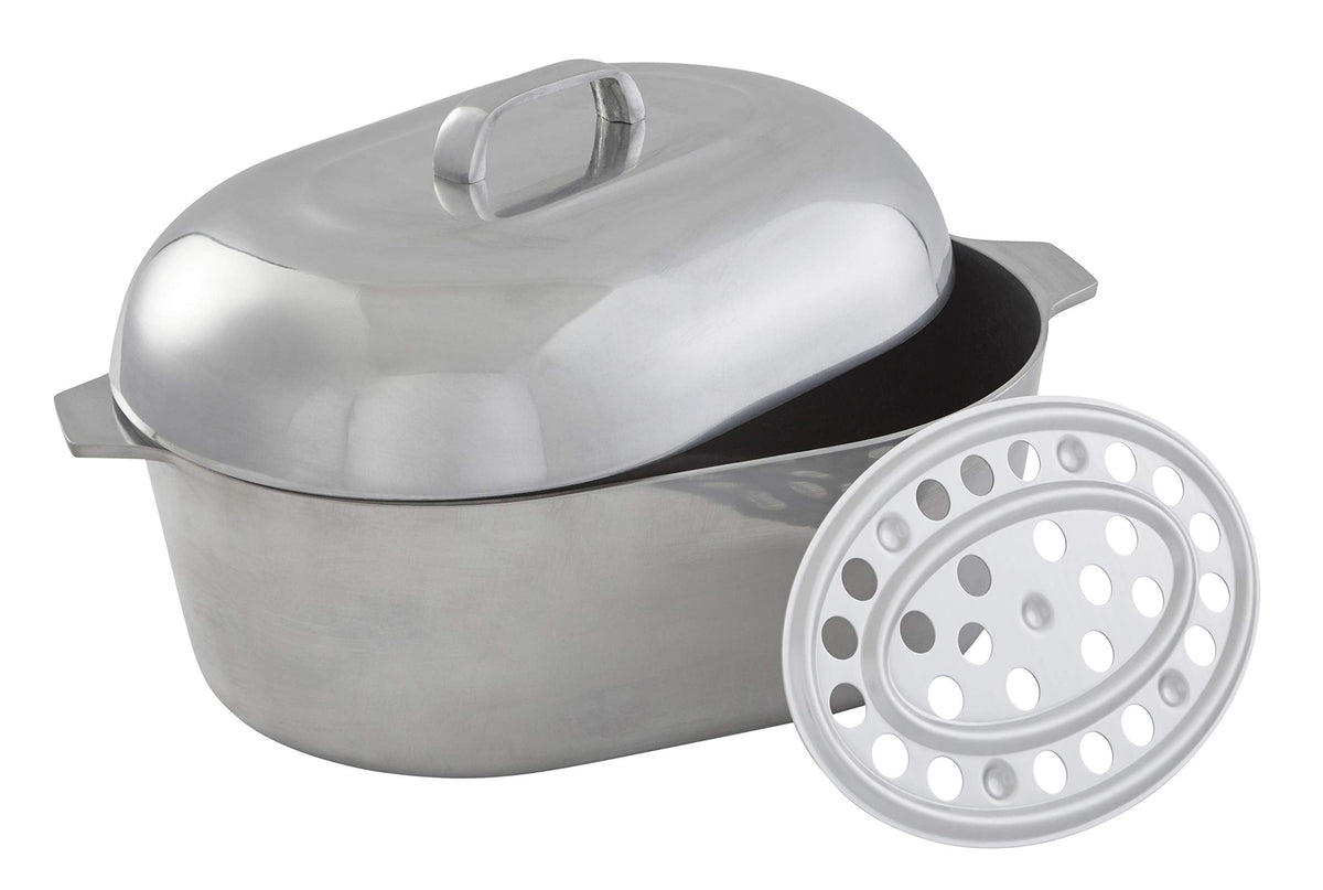 IMUSA IMU 89303 Aluminum Roaster Silver