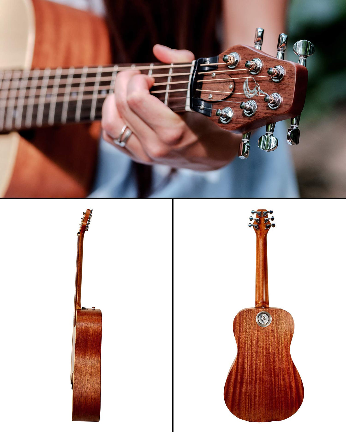 Journey Instruments Solid Travel Guitar